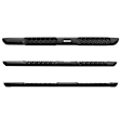 2023 Ford Bronco - V3 Series, Running Boards, Powdercoated Textured Black, Non-Powered, Aluminum, Set of 2