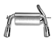 17303 Cat-Back Exhaust System, Made of Aluminized Steel, Performance Dual Split Series