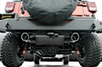 17303-B Cat-Back Exhaust System, Made of Stainless Steel, Black Elite Split Rear Series