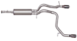 312700 Cat-Back Exhaust System, Made of Aluminized Steel