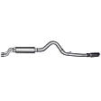 315547 Cat-Back Exhaust System, Made of Aluminized Steel, Performance Single Series