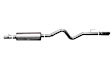 316593 Cat-Back Exhaust System, Made of Aluminized Steel, Performance Single Series