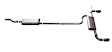 319630 Cat-Back Exhaust System, Made of Aluminized Steel, Performance Dual Split Series