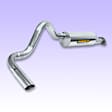 319871 Cat-Back Exhaust System, Made of Aluminized Steel, Performance Single Series