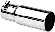 500369 Exhaust Tip - Polished, Stainless Steel, Single, Universal, Sold individually
