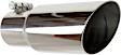 500370 Exhaust Tip - Polished, Stainless Steel, Single, Universal, Sold individually
