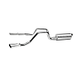 5560 Cat-Back Exhaust System, Made of Aluminized Steel, Performance Dual Split Series