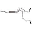 5572 Cat-Back Exhaust System, Made of Aluminized Steel, Dual Extreme Series