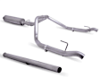 65698 Cat-Back Exhaust System, Made of Stainless Steel, Performance Dual Split Series