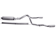 65699 Cat-Back Exhaust System, Made of Stainless Steel, Performance Dual Split Series