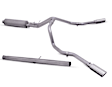 65712 Cat-Back Exhaust System, Made of Stainless Steel, Dual Extreme Series