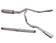 65714 Cat-Back Exhaust System, 6.6L, 8Cyl, Made of Stainless Steel, Dual Extreme Series