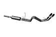 7100 Cat-Back Exhaust System, Made of Aluminized Steel, Dual Sport Series