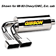 9532 Cat-Back Exhaust System, Made of Aluminized Steel, Super Truck Series