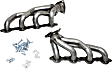 GP500S Headers Shorty, Natural, Made of Stainless Steel