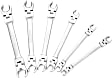 22064 6 Pc Flex Head Metric Flare Nut Wrench Set