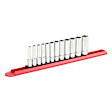 22951 1/4 in. Drive Deep Socket 12 Piece Set (Metric)