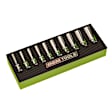 23985 10 Piece 1/4 in. Drive Deep Socket Set (SAE)