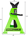 24852 3 Ton Jack Stands (Pair)