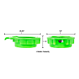 87034 4 Gallon Drain Pan - Green