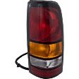 2004 GMC Sierra 2500 HD - Passenger Side Halogen Tail Light, With bulb(s), OE Replacement