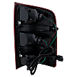 2008 GMC Sierra 3500 HD SLE - Driver Side Halogen Tail Light, With bulb(s), For Models With Single Rear Wheels, OE Replacement