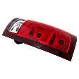 2008 GMC Sierra 3500 HD SLE - Driver Side Halogen Tail Light, With bulb(s), For Models With Single Rear Wheels, OE Replacement