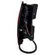 Passenger Side Tail Light, with Bulb, Halogen, Red Lens, SLE/SLT Models