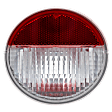 Driver or Passenger Side Tail Light, without Bulb, Halogen, Clear Lens, CAPA CERTIFIED