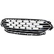 Grille Chrome Shell with Textured Black Insert