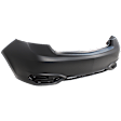 2016 Acura ILX - Rear Primed Bumper Cover, CAPA Certified