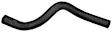 12224 Heater Hose - EPDM Rubber, Molded, Direct Fit, Sold individually