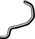 19043 Heater Hose - Natural, Rubber, Direct Fit, Sold individually