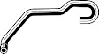 2002 Toyota Tundra - Heater Hose, Valve To Pipe