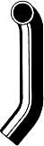 1964 Pontiac Parisienne - Radiator Hose, Lower, 4.6L 8Cyl