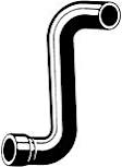 1968 Chevrolet El Camino - Radiator Hose, Lower, GAS, 3.8L 6Cyl