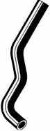 1974 GMC G35/G3500 Van - Radiator Hose Upper, LPG, 6 Cyl 4.1L