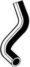 20781 Lower, Pipe To Radiator Radiator Hose, 1.2L, 4Cyl