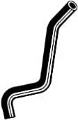 1979 Pontiac LeMans - Radiator Hose Upper, With Air Conditioning, With Axial Air Conditioning Compressor, With Radial Air Conditioning Compressor, 8 Cyl 4.4L