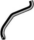 1976 Buick Skylark - Radiator Hose Upper, 8 Cyl 4.3L