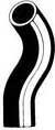 2012 Lexus IS350 - Radiator Hose Upper, Cut to fit, 6 Cyl 3.5L