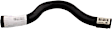 1988 Hyundai Excel - Radiator Hose, Upper, GAS, Manual Transaxle, Nov. 1, 1987 & Newer, 1.5L 4Cyl