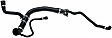 24065 Upper Radiator Hose, Gates OE Replacement