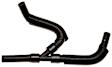 24334 Gates OE Replacement Heater Hose - Rubber, Direct Fit, Sold Individually