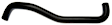 24404 Upper Radiator Hose, 6.2L, 8Cyl Gates OE Replacement