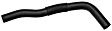 24827 Upper EPDM Rubber Radiator Hose, 3.3L, 6Cyl