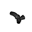 24857 Heater Hose - EPDM, Plastic, and Steel, Direct Fit, Sold Individually