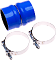 26264 Direct Fit Intercooler Hose - Silicone, Blue, Sold Individually, Gates OE Replacement