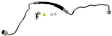 352417 Gates OE Replacement Power Steering Pressure Line Hose Assembly
