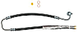 366237 Gates OE Replacement Power Steering Pressure Line Hose Assembly